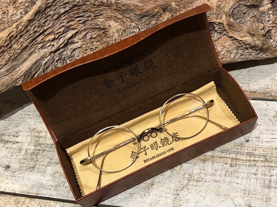 金子眼鏡店 / ケネコメガネテン】KV-49 ラウンド眼鏡 入荷情報