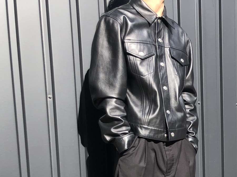 ACNE STUDIOS/アクネ ストゥディオズ】より20AW Leather Jacket Black