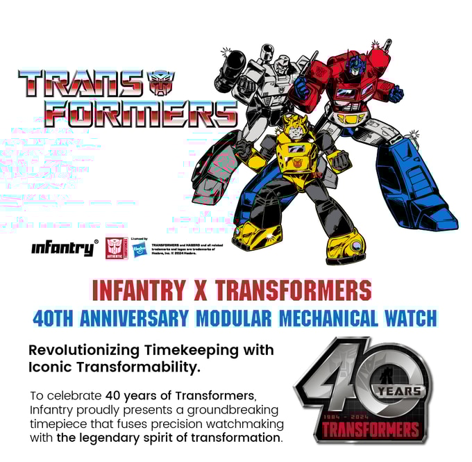 Infantry X Transformers 40th Anniversary Modular Mechanical