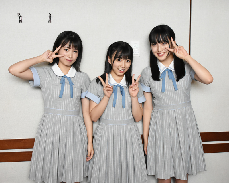 HKT48・朝長美桜さん、矢吹奈子さん、田島芽瑠さん | Skyrocket