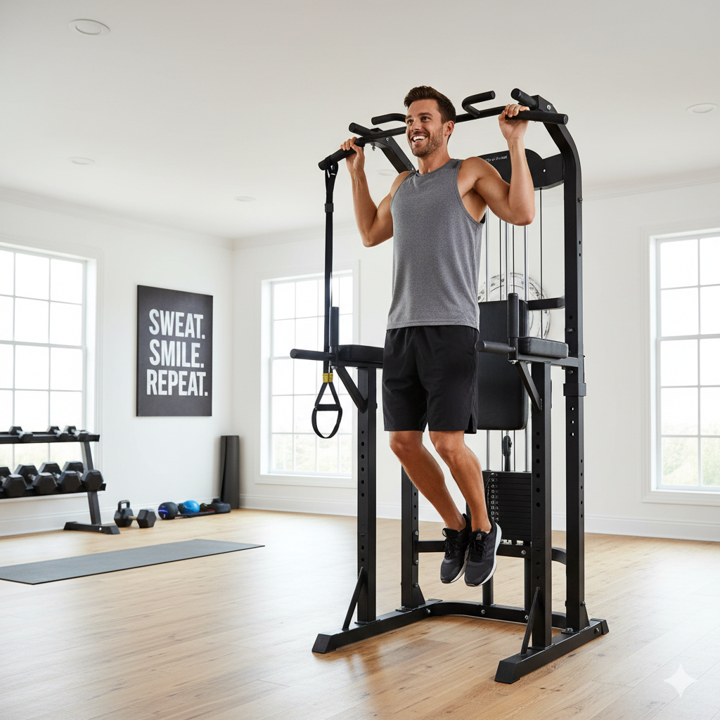 30分で細マッチョへの道！自宅で完結する懸垂マシン特化メニュー