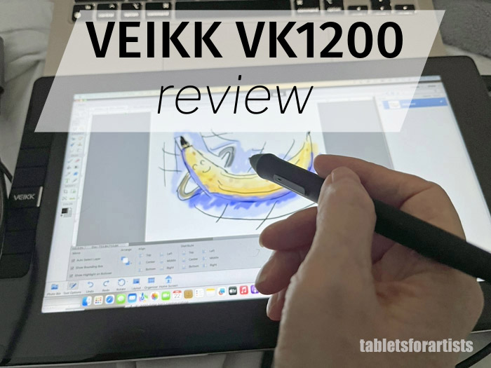 Veikk Studio VK1200 review: small pen display | TABLETS FOR ARTISTS