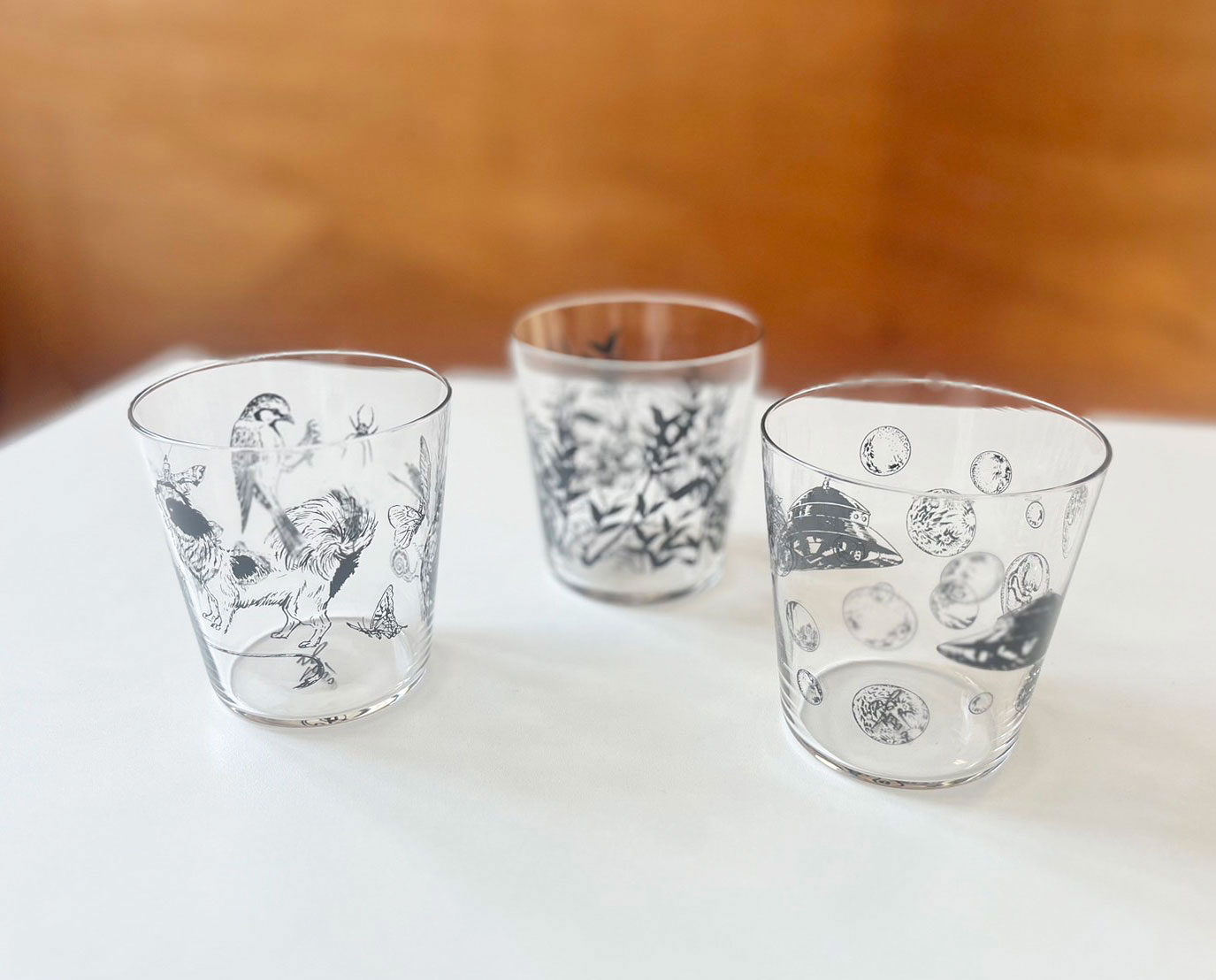 Tadanori Yokoo Phantom Glass 3個セット - 横尾忠則オンラインショップ