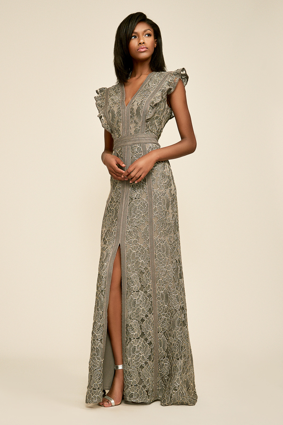 Calliope Lace Gown | Tadashi Shoji