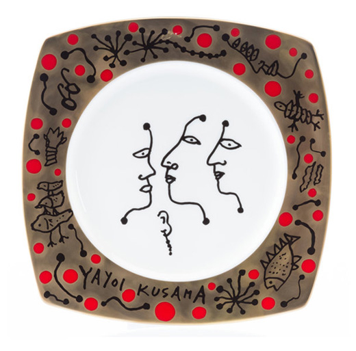 魚 FISH (プレート)FISH (plate)|草間彌生Yayoi Kusama