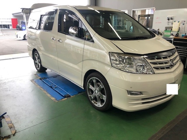 10アルファード TEIN車高調 STREET BASIS Z 取付+