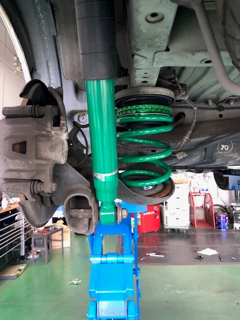 10アルファード TEIN車高調 STREET BASIS Z 取付+