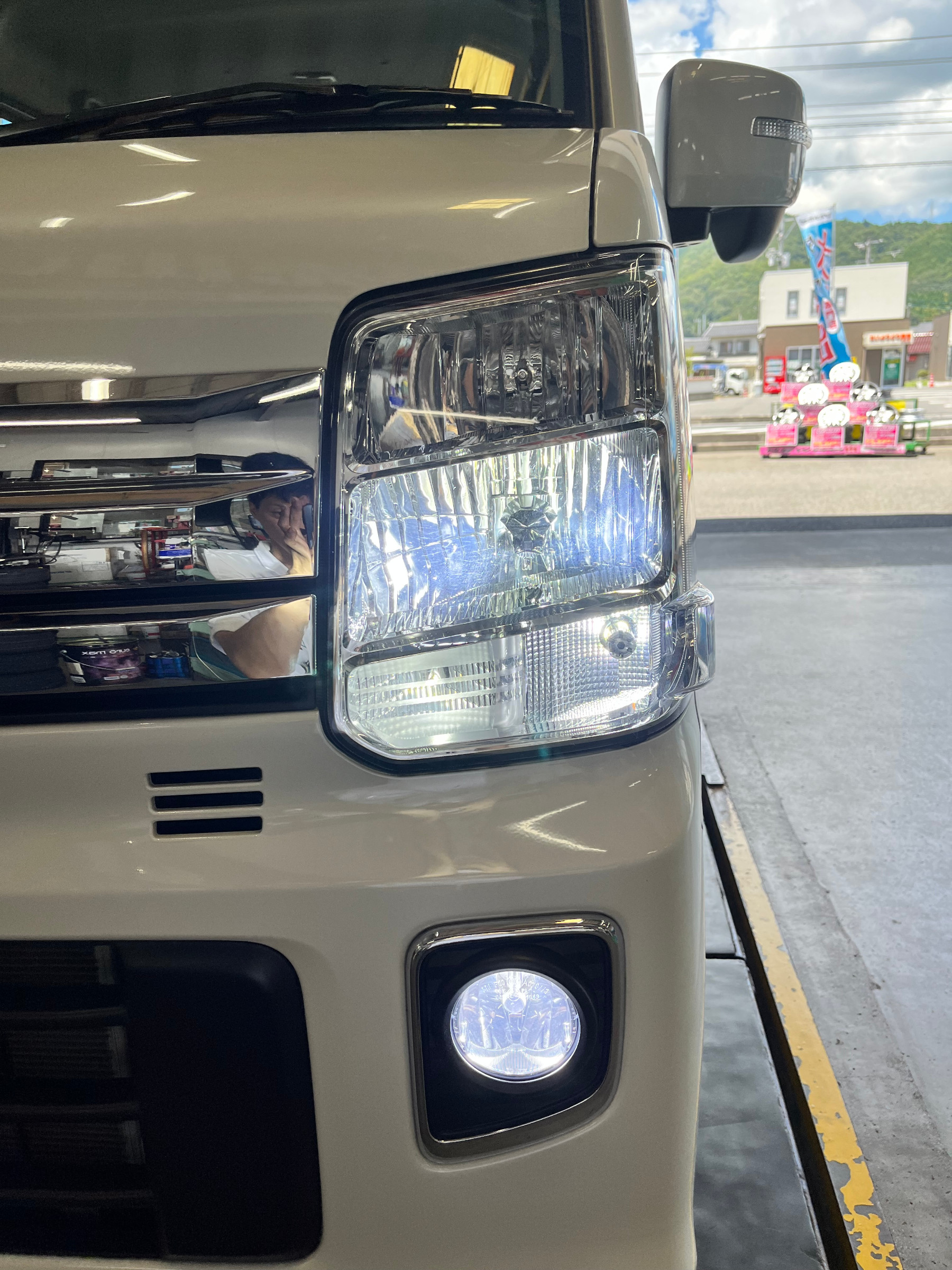 エブリイ（DA17w）ヘッドライトLED化！ | 店舗おススメ情報 | タイヤ