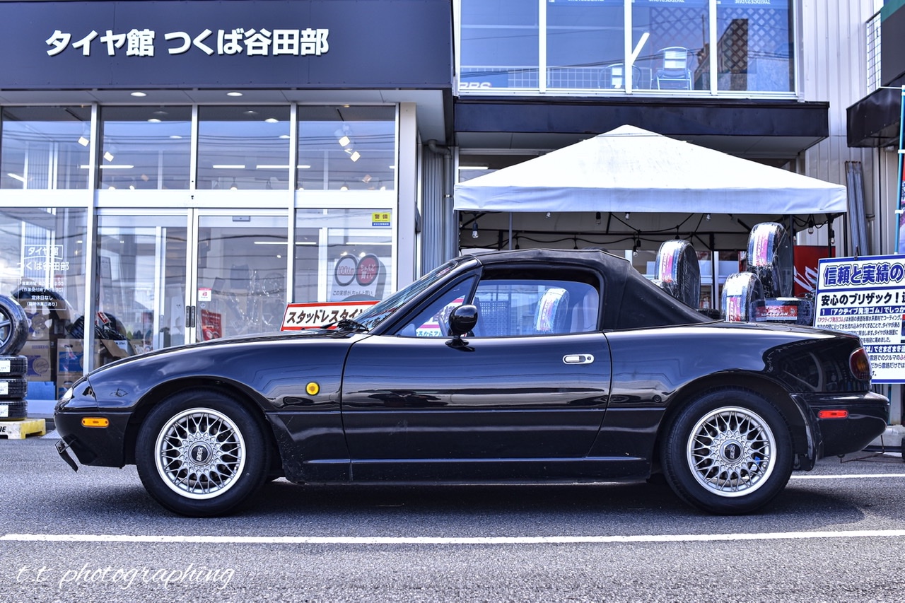 ロードスター TEIN車高調取付 | 店舗おススメ情報 | タイヤ館 つくば