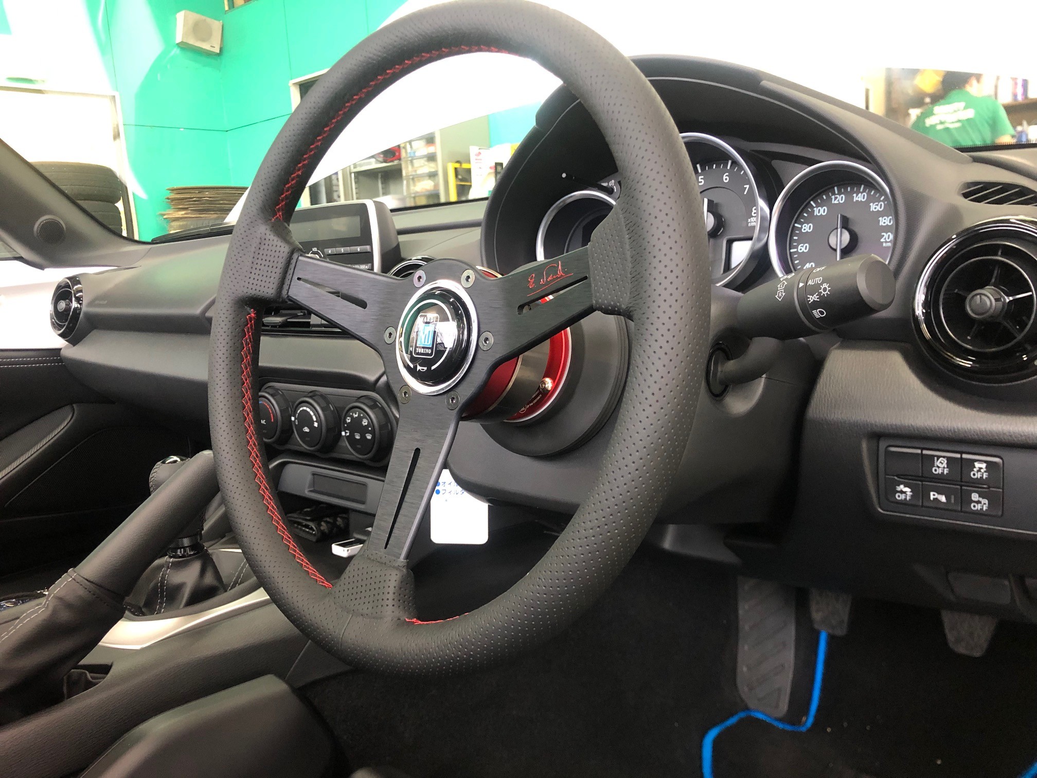 ☆NDロードスター☆NARDI・RAPFIXⅡ取付☆ | 店舗おススメ情報