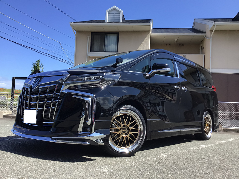 新型ヴェルファイア BBS限定20インチホイール装着!! | 店舗おススメ