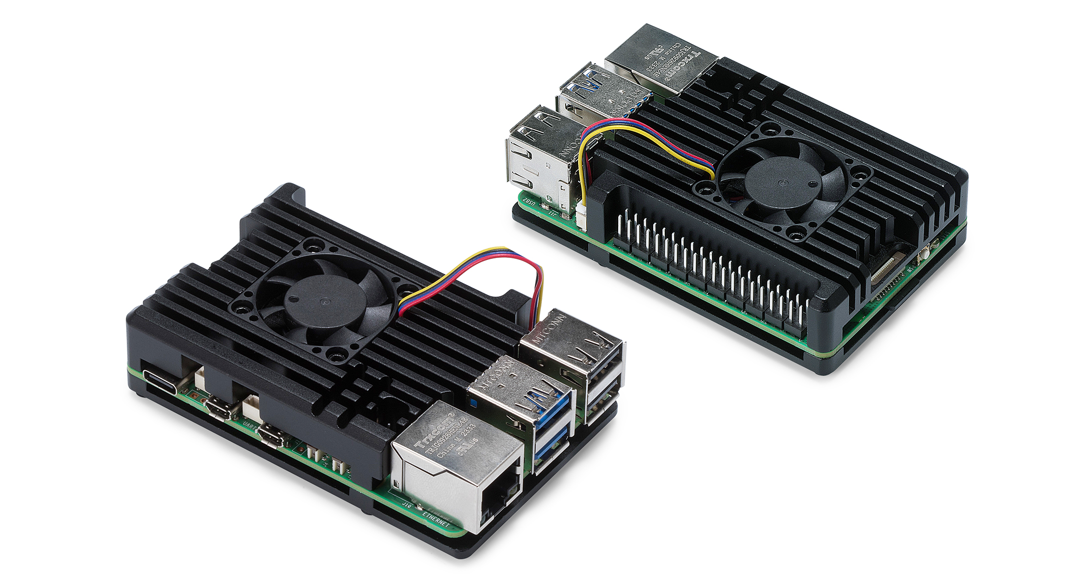 Raspberry Pi 5 ファン付ヒートシンクケース RPF-5 | 製品情報