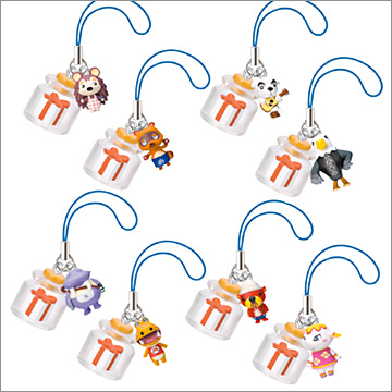 ガチャボックス 劇場版 どうぶつの森 キャラクターボトルストラップ