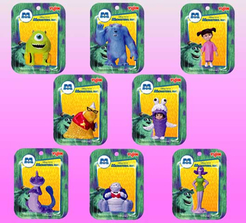 非売品 コンプリート ディズニーモンスターズ・インク ミニポリ