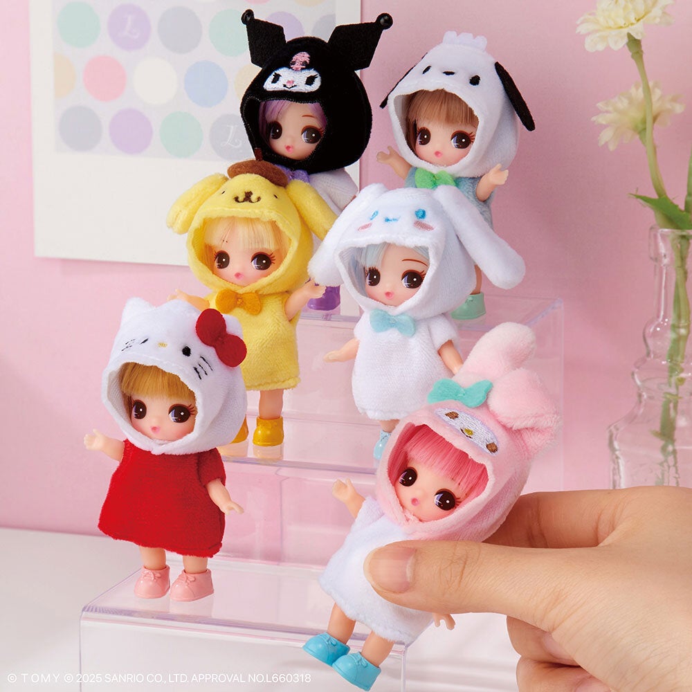 着せ替え人形「リカちゃん」の新シリーズ「ぷちリカちゃん」 2026年2月