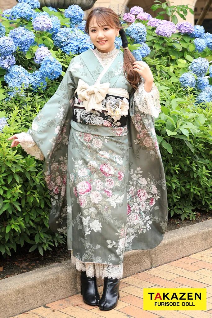 くすみカラーガーリー くすみグリーン/スモーキーカラー アンティーク