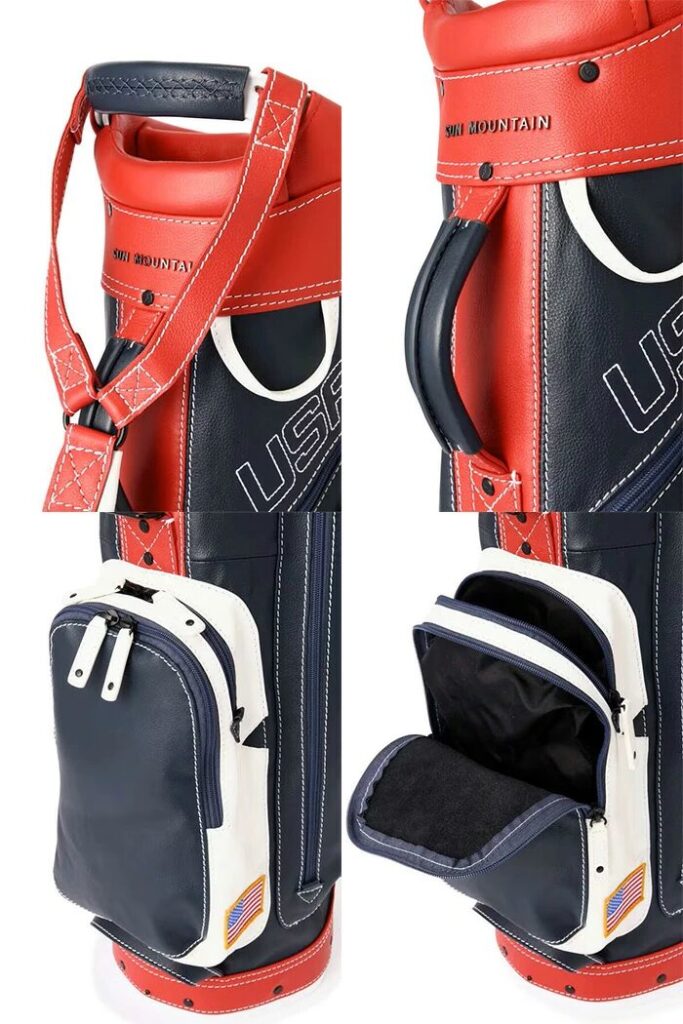 サンマウンテン キャディバッグ】スタイリッシュで機能的なキャディ