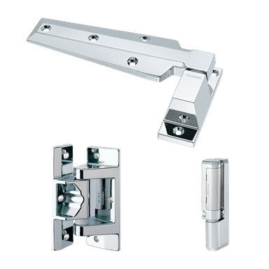 B-525 L型裏蝶番（3管） | TAKIGEN | タキゲン製造株式会社