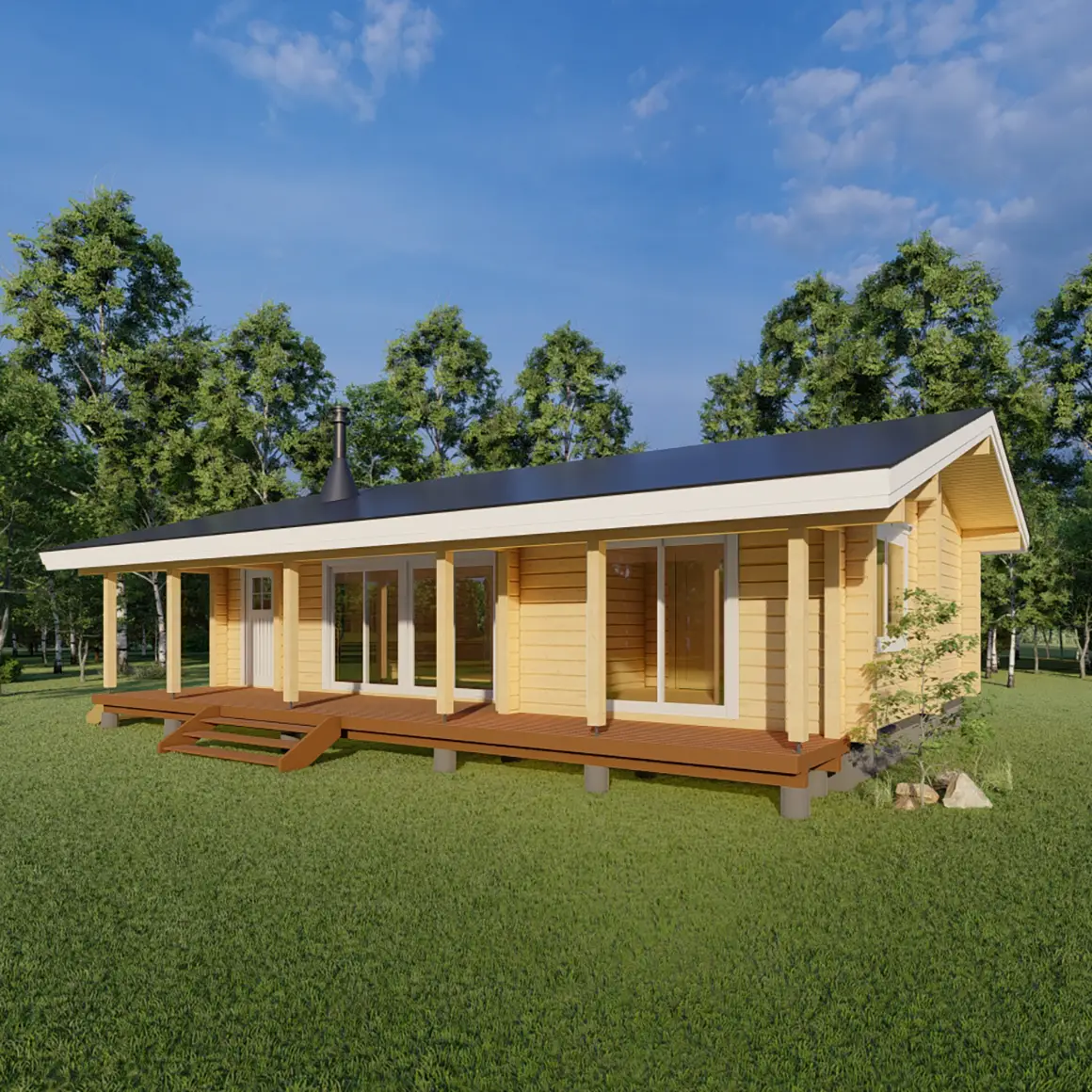 2026年3月28日(土)・29日(日) ログハウス予約制構造見学会 山梨県北杜