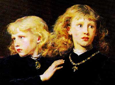 ロンドン塔の王子たち_ジョン・ミレイ | Japanese Art and Life｜六識幻想