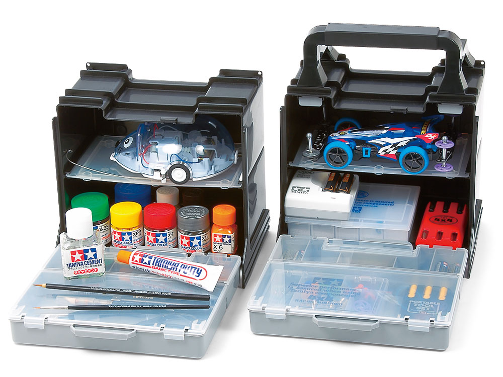 タミヤ ミニ四駆グレードアップパーツ ミニ四駆 ポータブルピット | タミヤ