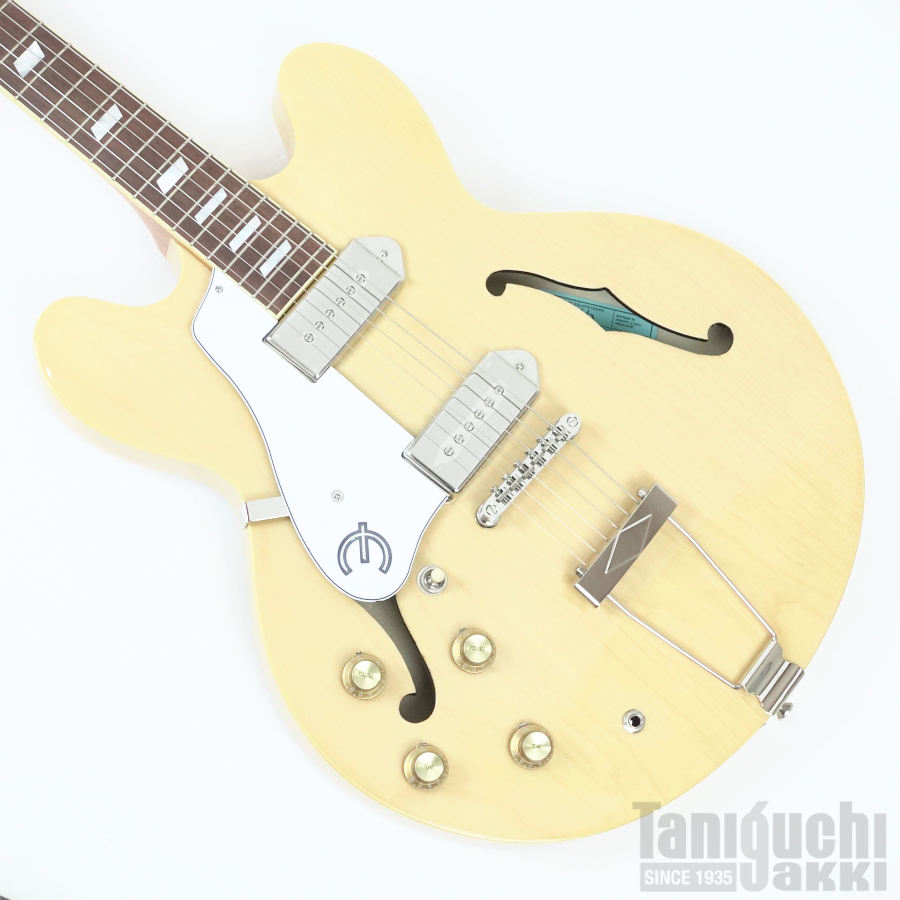Epiphone Casino Left Hand (Natural) - 谷口楽器