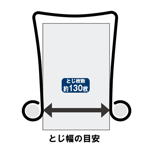 たのめーる】TANOSEE ダブルクリップ 大 口幅32mm ブラック 1セット