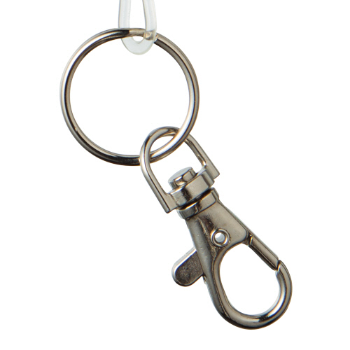 たのめーる】TANOSEE スパイラルキーチェーン キーフック3個付 1個の通販