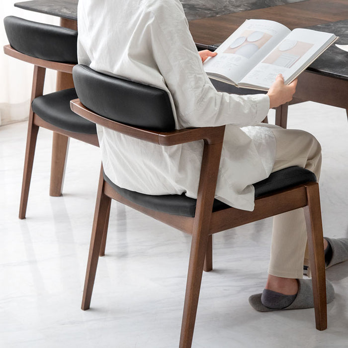 2脚セット］ダイニングチェア 完成品 天然木 ダイニング 食卓椅子 木製