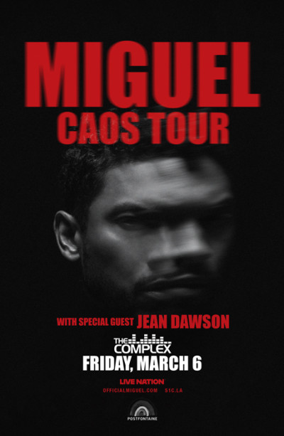 Miguel: CAOS Tour - Friday March 6th, 2026 At The Complex Salt