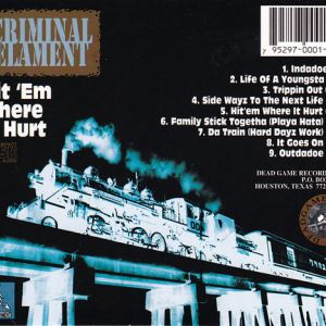 Criminal Elament (Dead Game Records) in Houston | Rap - The Good