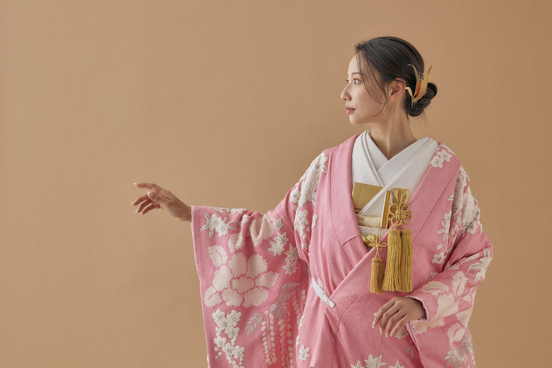 牡丹椿に藤桜｜白無垢・色打掛レンタルなら結婚式着物専門の【THE SHOP