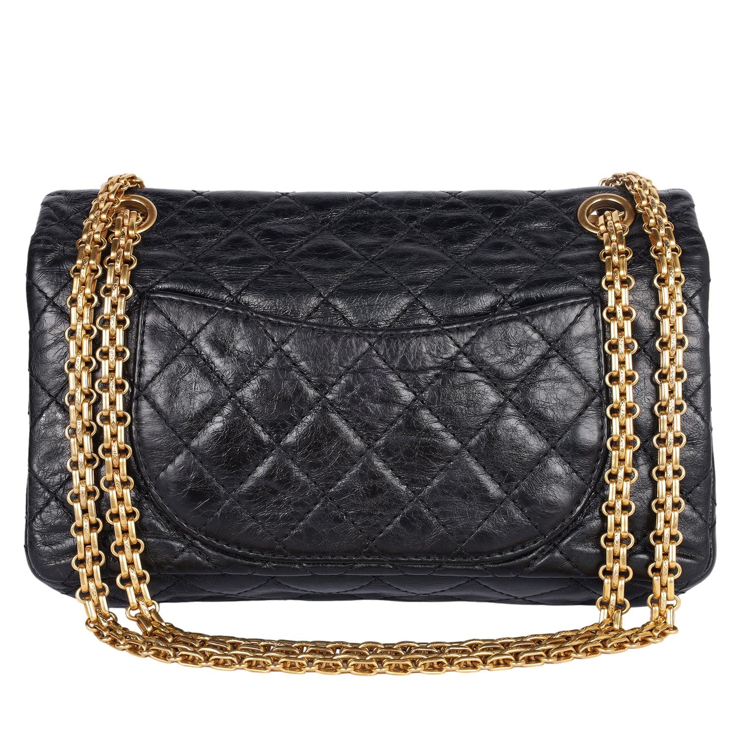 CHANEL Reissue 2.55 Flap Bag Quilted Aged Calfskin 226 – The Lady Bag