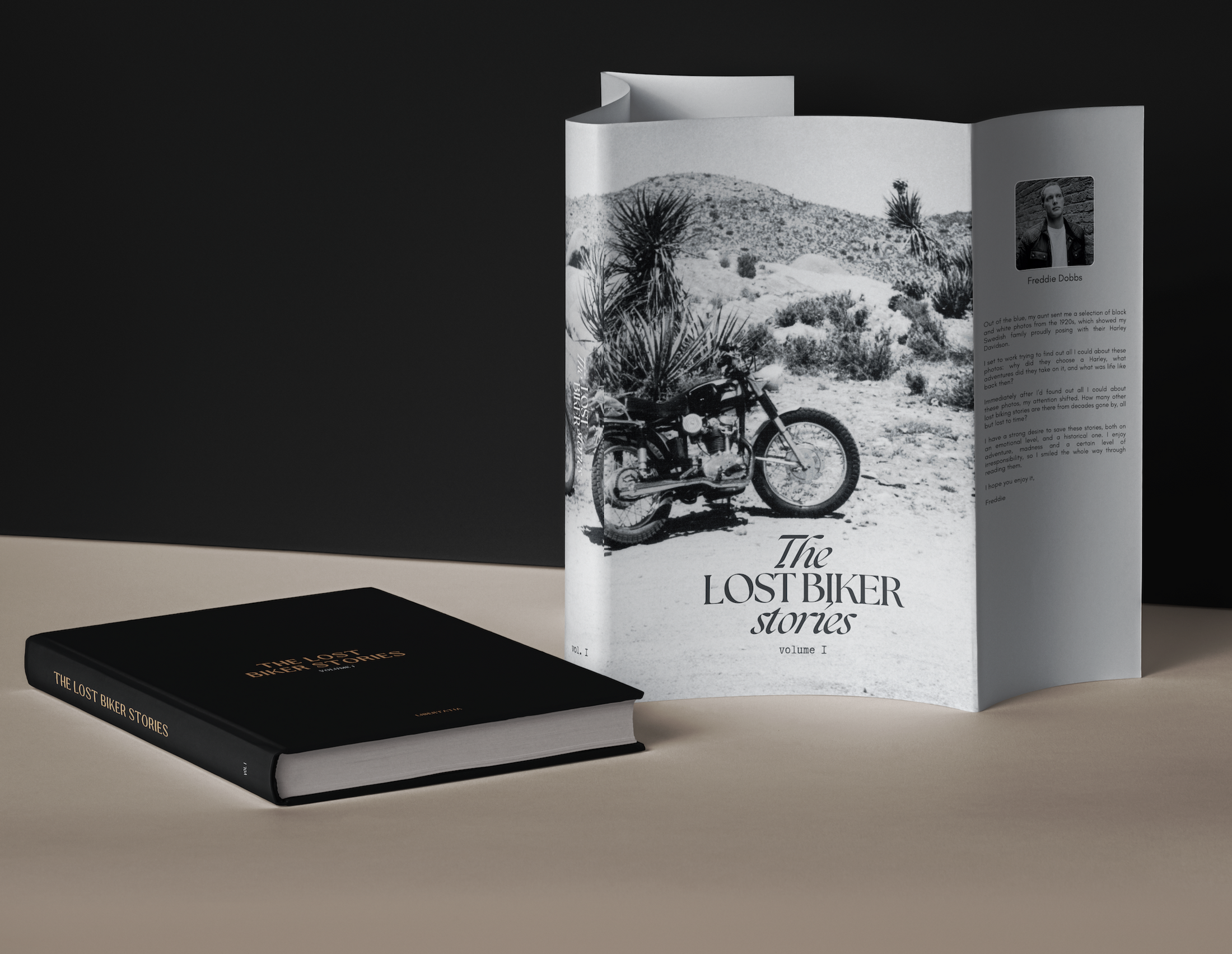 THE LOST BIKER STORIES (signed copy) – Libertatia