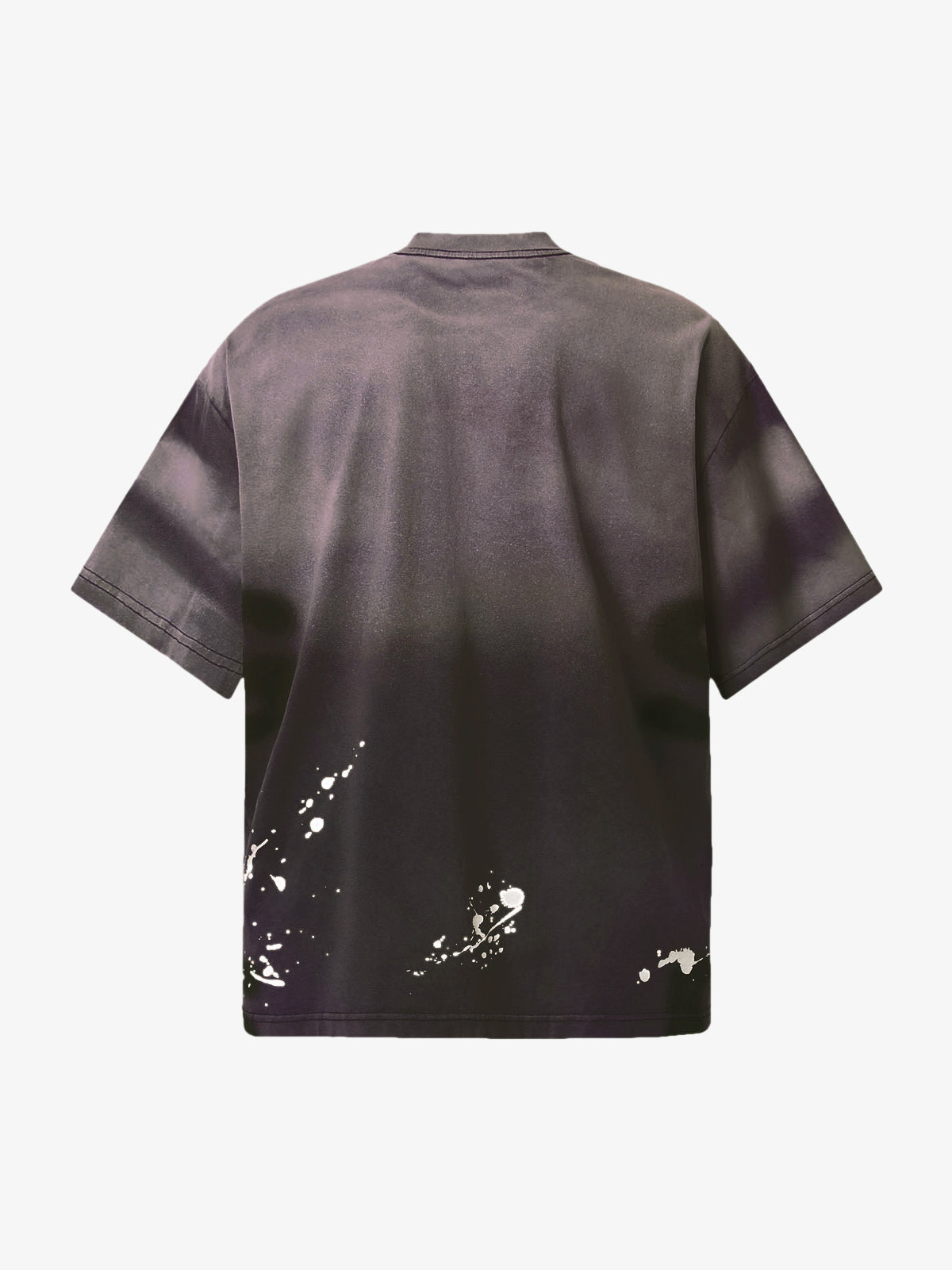 Ink Splash Letter Print T-shirt | Thesupermade®