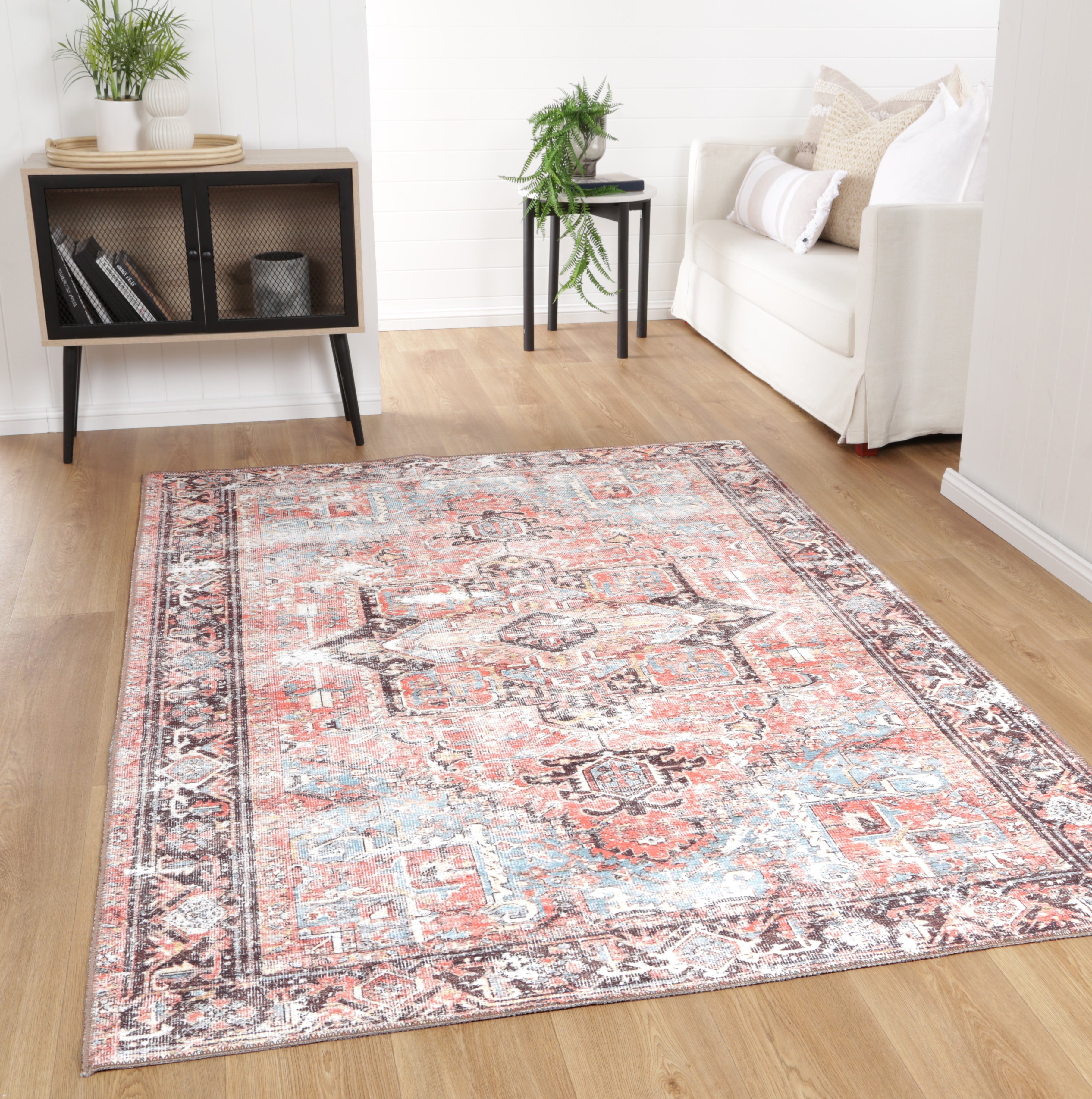Marcel Machine Washable in Multicolor Rug – The Rug Collective™