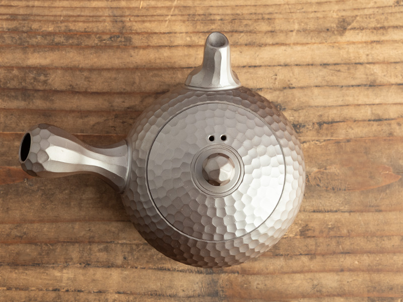 萬古焼 急須 ダイヤカット 伊呂久作 100 ml [POT-23-041-0100