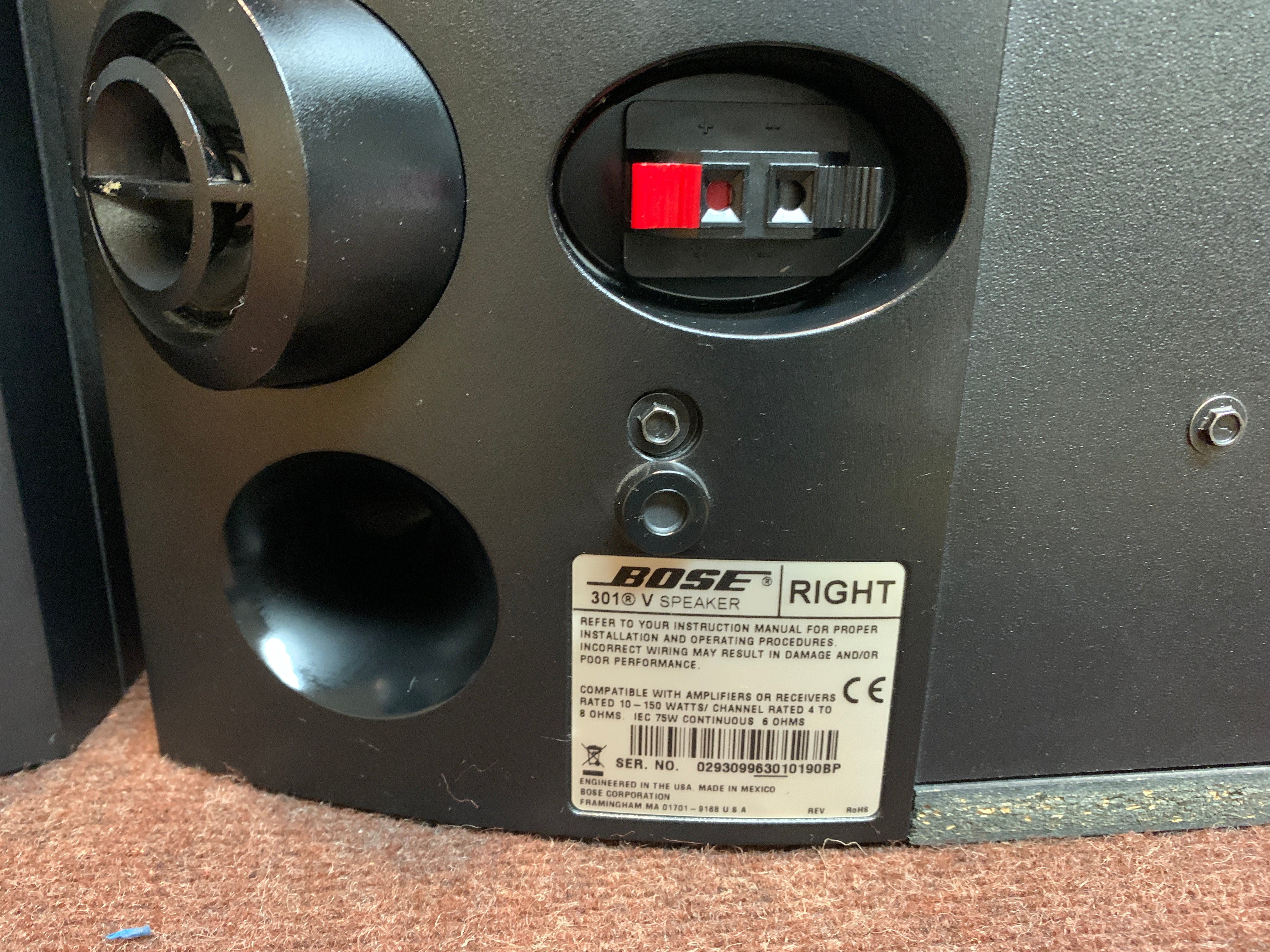 Bose 301 Series V Bookshelf Speakers – The Turntable Store