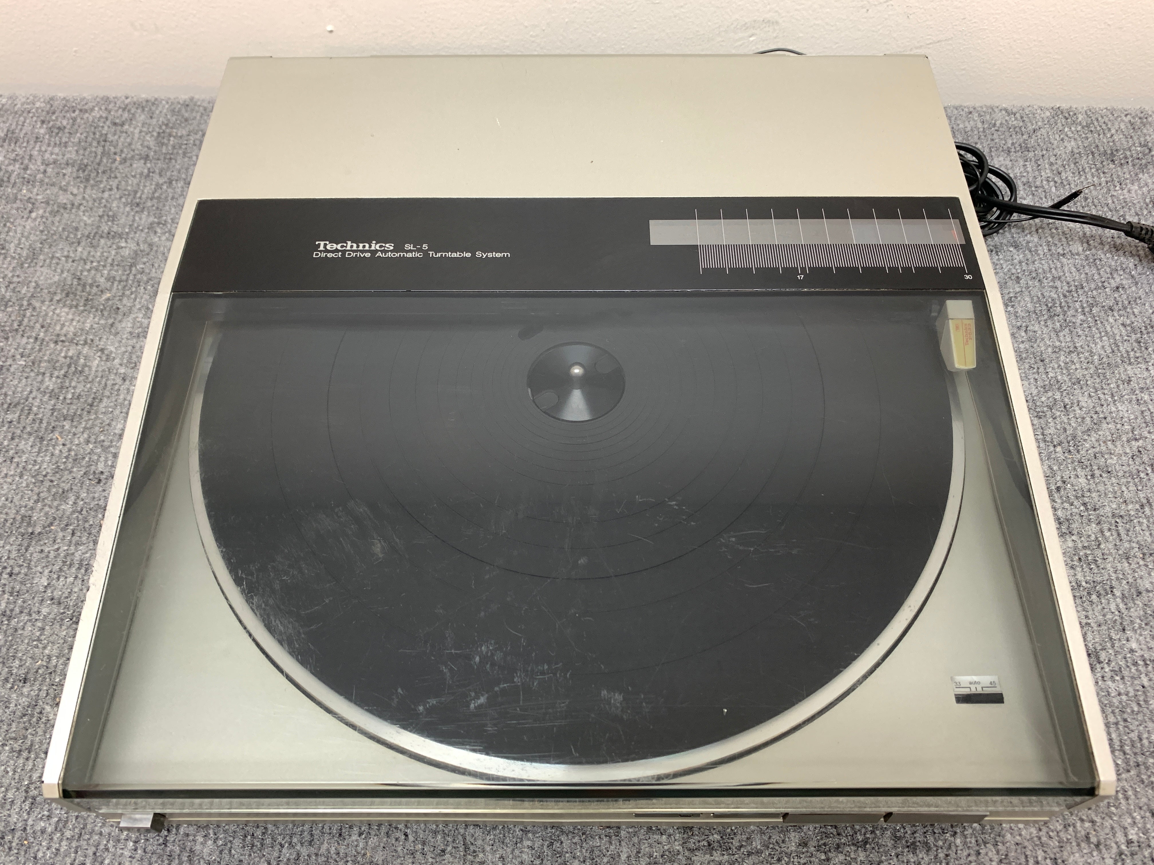 Technics SL-5 Linear Tracking Turntable – The Turntable Store