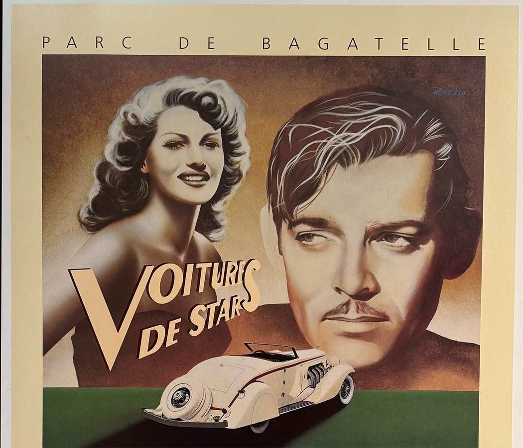 Louis Vuitton - Parc du Bagatelle 1991 | Razzia | The Vintage Poster