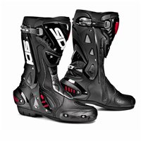 Sidi ST CE Motorcycle Boots (Black/Red) The Visor Shop.com