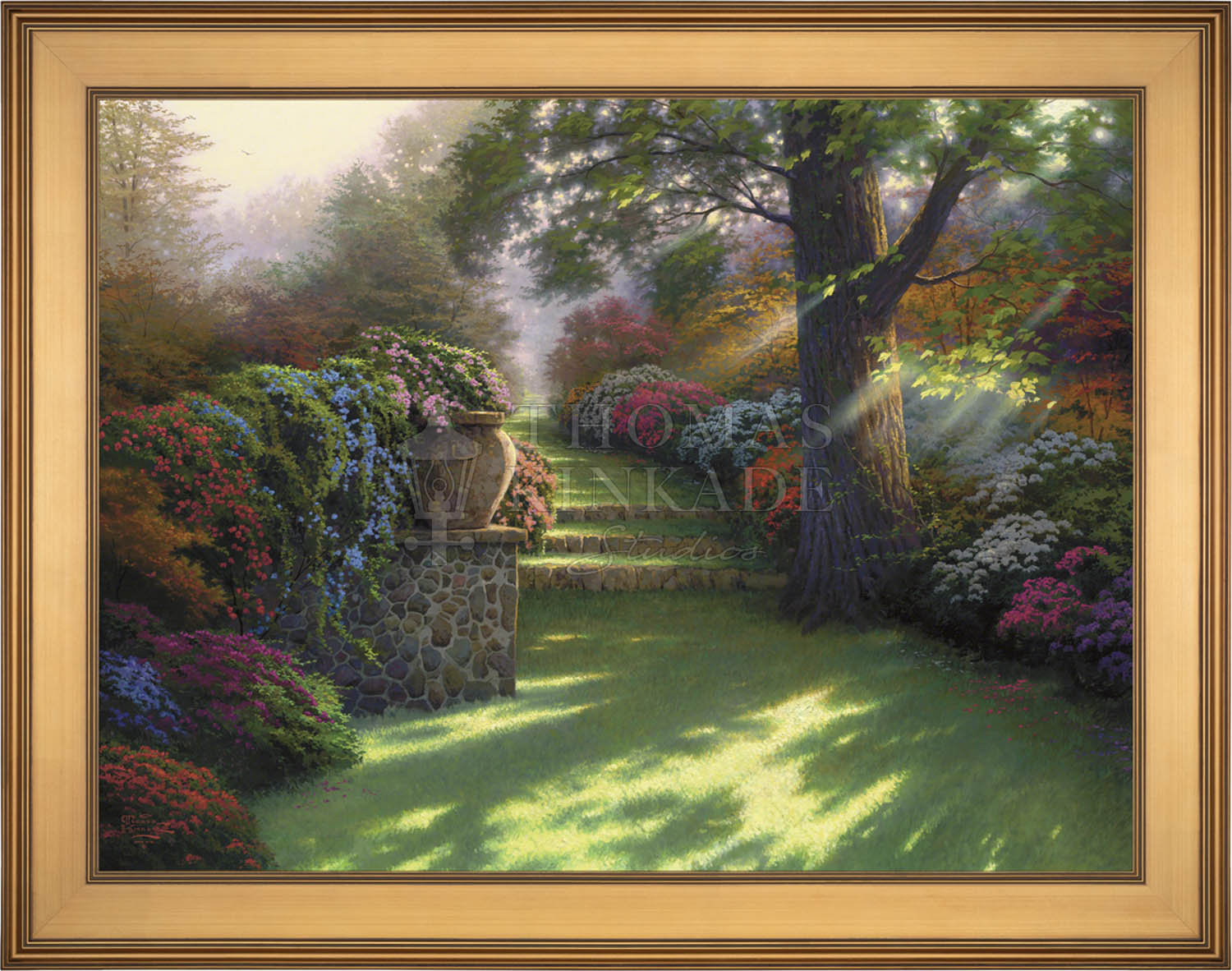 Pathway to Paradise - Limited Edition Canvas – Thomas Kinkade Studios