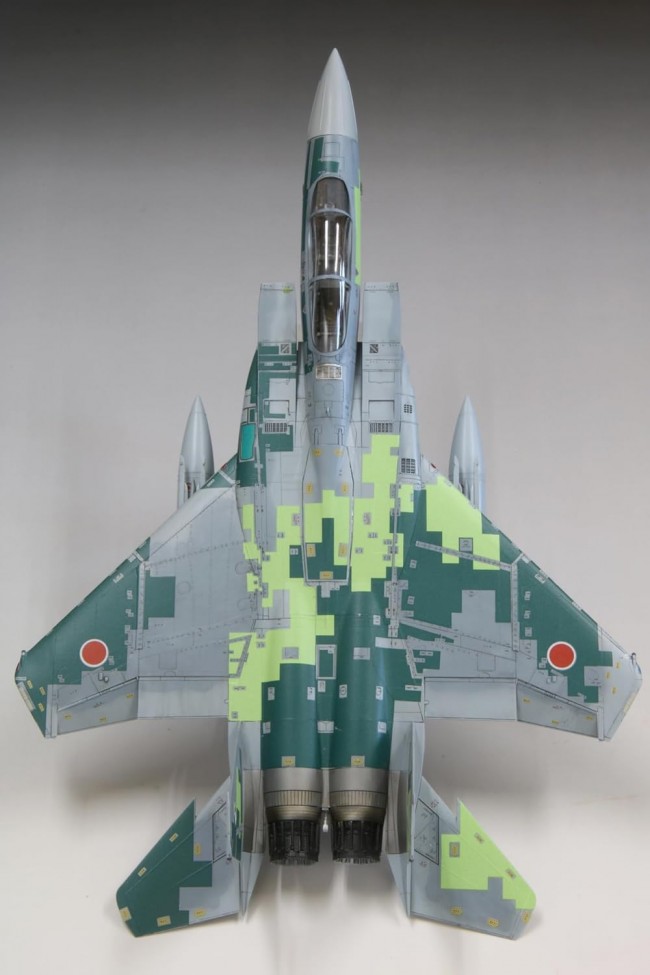 1/72 航空自衛隊 F-15DJ アグレッサー [デジタル迷彩 緑