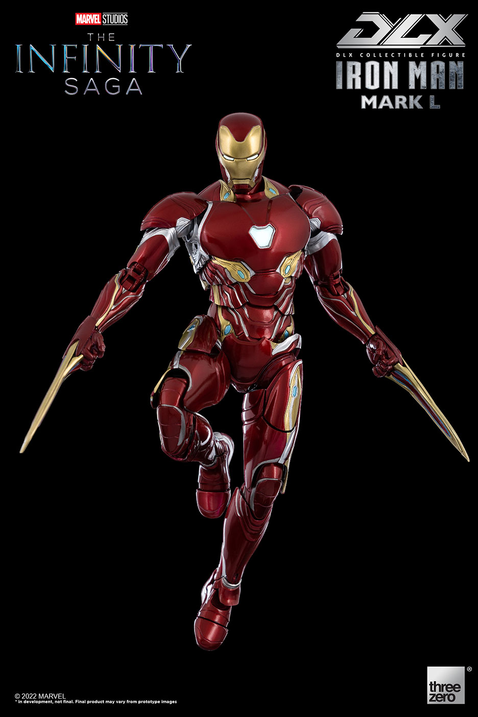 Marvel Studios: The Infinity SagaDLX Iron Man Mark 50 – threezero