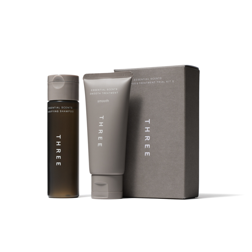 THREE エッセンシャルセンツ シャンプー ＆ トリートメント トライアル