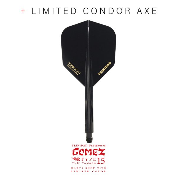TiTO限定】 ダーツ バレル TRiNiDAD Undisputed GOMEZ15 TiTO Limited