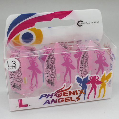 フライトL シャンパン PHOENIX ANGELS NAGI スモール | ダーツ専門通販