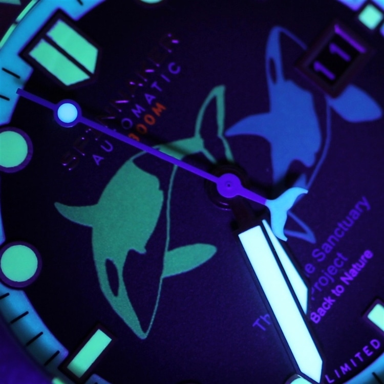 SPINNAKER】オルカがデザインされた特別な1本。TiCTAC先行販売SP-5128