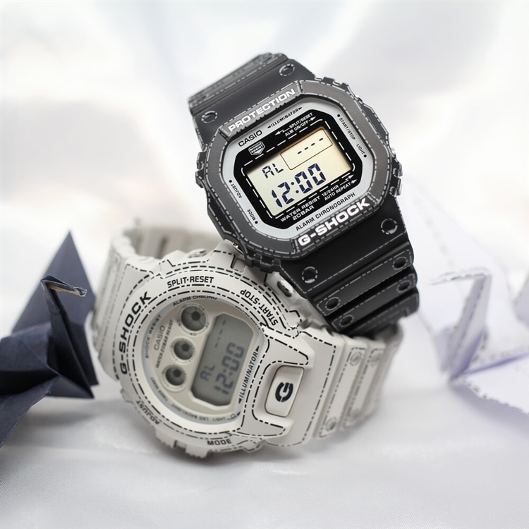 G-SHOCK】「折り紙」をテーマにした特別なモデルDW-5600RGM-1JR DW