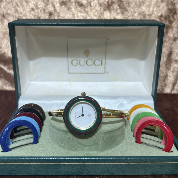 GUCCI vintage】チェンジベゼルのご紹介〈junksルクア大阪